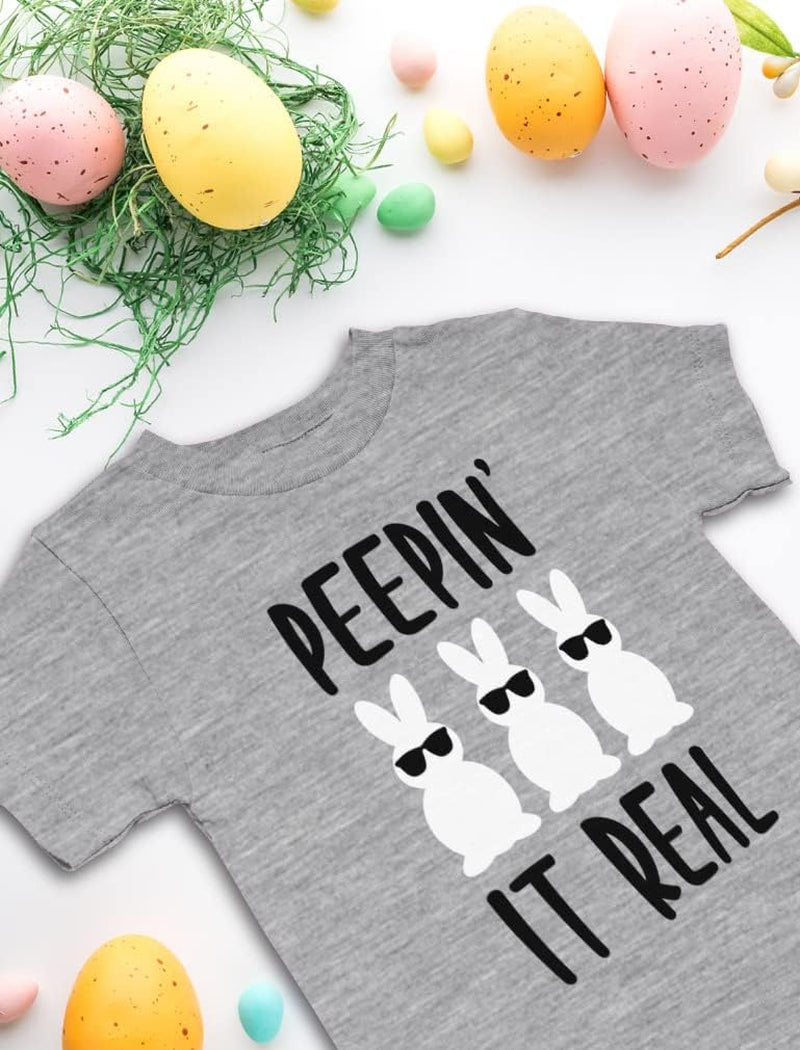 St. Patricks Day Shirt Funny Irish Clover Easter Bunny Eggs Infant Toddler Youth Kids T-Shirt